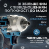 Ударный гайковерт на аккумуляторе с дополнительными насадками 25 штук и 2АКБ в кейсе