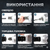 Ударный гайковерт на аккумуляторе с дополнительными насадками 25 штук и 2АКБ в кейсе