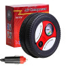 Компресор автомобільний у формі колеса 12 V, 260 PSI/ Автокомпресор для швидкого підкачування коліс