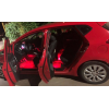 Cветодиодная RGB лента для подсветки салона автомобиля с пультом ДУ 4 шт по 18 лед ELITE LUX EL-1228