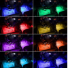 Cветодиодная RGB лента для подсветки салона автомобиля с пультом ДУ 4 шт по 18 лед ELITE LUX EL-1228