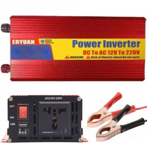 Перетворювач напруги інвертор UKC AR 5000W 12-220 V Автомобільний перетворювач