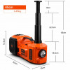 Набор 3в1 электродомкрат, компрессор и фонарь, 180W, 12V, 3.5т, ZSY01-X, Оранжевый / Электрический домкрат для авто