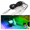 Автомобильная RGB подсветка салона с поддержкой приложения 4 шт USB