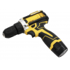 Набор шуруповерт аккумуляторный с насадками screw driver sets yellow 12v Полный комплект в чемодане!