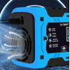 Импульсное зарядное устройство для аккумуляторов 12V 10A с дисплеем, автоматической зарядкой и защитой