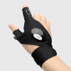 Рукавичка з вбудованим ліхтариком Glove Light, 1 шт., Чорний/Рівчатки з ліхтариком