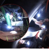 Рукавичка з вбудованим ліхтариком Glove Light, 1 шт., Чорний/Рівчатки з ліхтариком