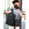 Рюкзак міський 3в1 Backpack 9018 дорожній комплект чорний