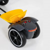 Дитячий складаний електромобіль Go-Kart з акумулятором та пультом електрокар Жовтий