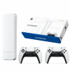 Игровая мини консоль HDMI M15 GAME STICK 4K 64GB 20000 бесплатных игр + два беспроводных контроллера белая PS1
