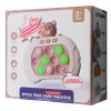 Інтерактивна іграшка-антистрес електронний EM Pop it PRO Консоль Quick Push 4 режими з підсвіткою Коричневий