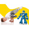 Інтерактивний робот, що танцює, Dancing Robot на пульті керування BLUE