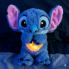 Інтерактивна м'яка іграшка Soft Toys «Стич» з підсвіткою, музикою й ефектом дихання, світиться, колискова