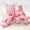 Іграшка-антистрес-квіш ВЕЛИКИЙ Рожева свиня Pink Pig BIG 50 см