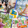 Іграшковий пістолет Бластер генератор мильних бульбашок Bubble Gun P162