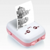 Портативний Рожевий міні принтер 1 рулон Mini Printer термопринтер кишеньковий дитячий принтер термо принтер
