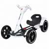Дитячий складаний електромобіль Go-Kart з акумулятором та пультом електрокар Білий