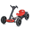 Дитячий складаний електромобіль Go-Kart з акумулятором та пультом електрокар Червоний