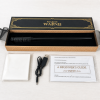 Магічна паличка Черная Magic Wand — Подарунковий набір з USB-зарядкою й ефектним дизайном, що стріляє вогнем
