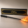 Магічна паличка Черная Magic Wand — Подарунковий набір з USB-зарядкою й ефектним дизайном, що стріляє вогнем