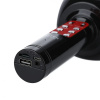 Мікрофон караоке бездротовий bluetooth WSTER WS-1816 Black FM227