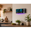 Часы настенные GH9002 / Цифровые настенные, настольные LED-часы / Часы + календарь, температура, влажность