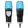 Конденсаторний мікрофон із попфільтром і RGB-підсвіткою, від USB, Чорний/Ігровий мікрофон для ПК/ Мікрофон для подкастів