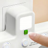 Мережевий адаптер 8625UL з нічником, 4 розетки + USB + Type-C (17559/MG) Білий