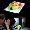 Фотобокс з підсвіткою (22×21×21 см), від USB, Білий/Літбокс/Світловий лайткуб