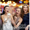 Bluetooth-мікрофон для караоке Q7 Блютуз мікро + ЧОХОЛ Чорний