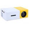 Мультимедійний портативний проєктор UKC YG-300 з динаміком White/Yellow