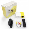 Мультимедійний портативний проєктор UKC YG-300 з динаміком White/Yellow