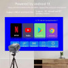 Портативний мультимедійний проєктор 4K Android A10 з Wi-Fi 2.4/5 ГГц, Bluetooth 5.2, автофокусом і автокоригцією трапеції