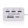 Картридер для читання карт-концентраторів HUB USB Combo 2.0 USB/MS/MS Pro DUO/SD/M2/MMC/MicroSD