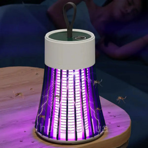 Знищувач комах Electronic shock Mosquito killing lamp AКБ TV One BF лампа від комарів
