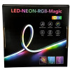 Розумна неонова стрічка від USB, 10 м, пульт + Bluetooth, Rgb/RGB стрічка/Гнучкий неон/Міжий неон/Дінка світлодіодна