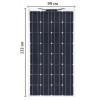 Сонячна панель Solar Board 200W для домашнього електропостачання та кемпінгу