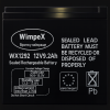 Акумулятор Wimpex WX1292 12 В і ємністю 9.2 А·год для резервного та автономного живлення