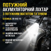 Потужний акумуляторний ліхтарик COBA CB-K42-TG TG2000M із зумом, магнітом і акумулятором 8800 mAh