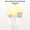 Нічник LED-лампа Медуза з USB NTL-5B з рухами та кольоропередаванням RGB Білий