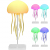 Нічник LED-лампа Медуза з USB NTL-5B з рухами та кольоропередаванням RGB Білий