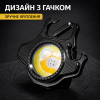 Универсальный кемпинговый светильник-брелок W5133 COB с Type-C зарядкой, магнитом, карабином и встроенной открывалкой