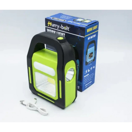 Фонарь переносной с аккумулятором + солнечная батарея + Power Bank OR-9708A-2