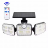 Сонячний вуличний LED-світильник Solar Lights Outdoor 122–138 LED з датчиком руху та захистом IP65