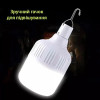 Лампа для кемпінгу на гачку акумуляторна із заряджанням Micro USB Solar BL HY-701 5W