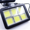 LED — вуличний світильник SL-F120 на сонячних батареях, автономний вологостійкий із датчиком руху для двору