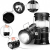 Кемпінгова LED-лампа X-BAIL BL-5800 з ліхтариком і сонячною панеллю
