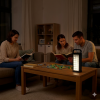 LED-ліхтар акумуляторний чорний корпус HER-TEX HT-2626, 24 діоди, USB, до 80 годин