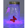 Декоративный ночник Бабочка в банке Butterfly Интерактивная порхающая бабочка в банке с подсветкой
